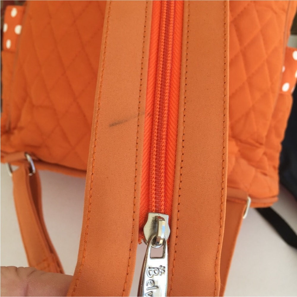 Belvah Beauty & Quality Orange Backpack - Picture 9 of 12